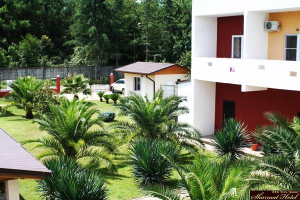 Hotel Sharmat Pitsunda Exterior foto